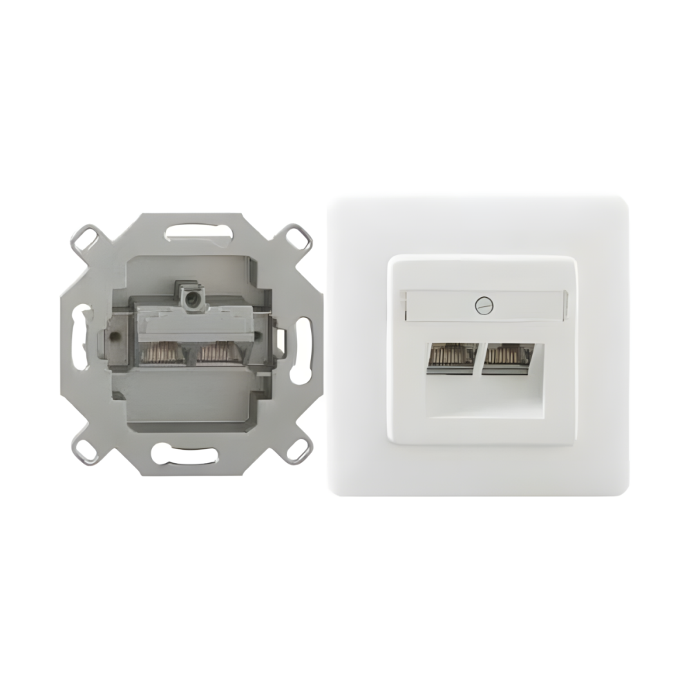 Rutenbeck 13511207 Typ UAE-CAT.5E-8/8UP/OK/RW UAE-Steckdose Cat.5