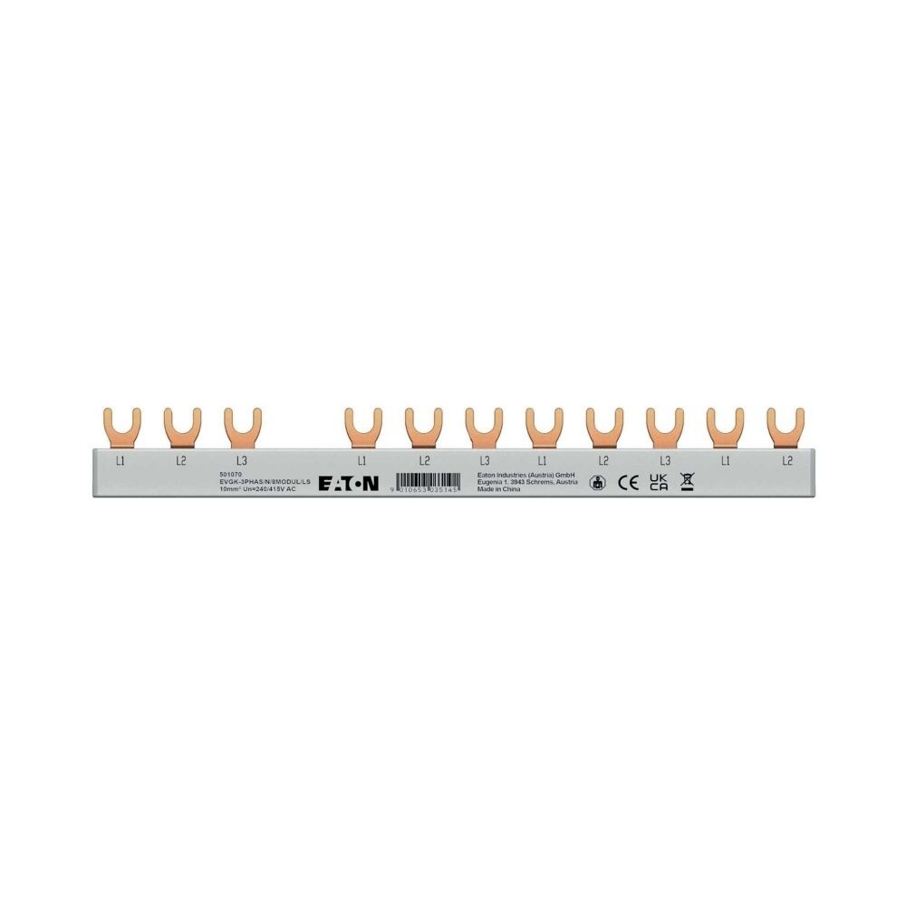 Eaton EVGK Gabelverschienung EP-501070 Typ EVGK-3PHAS/N/8MODUL/LS