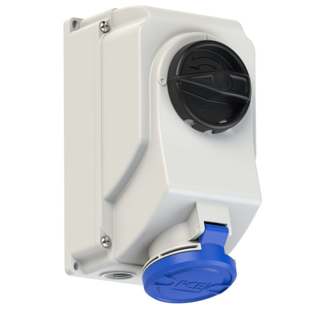 PC Electric Abschaltbare Wanddose 7523-6