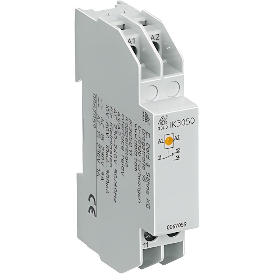 Dold Koppelrelais 0067059 Typ IK3050.11 AC50/60HZ 230-240V