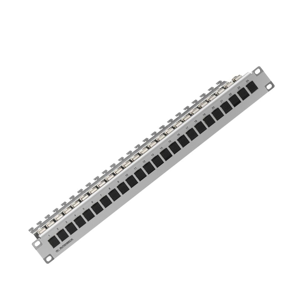 Rutenbeck Gigabit Patchpanel 239101100 Typ PP-UM-Cat.6A iso 25/10G-24/24/1