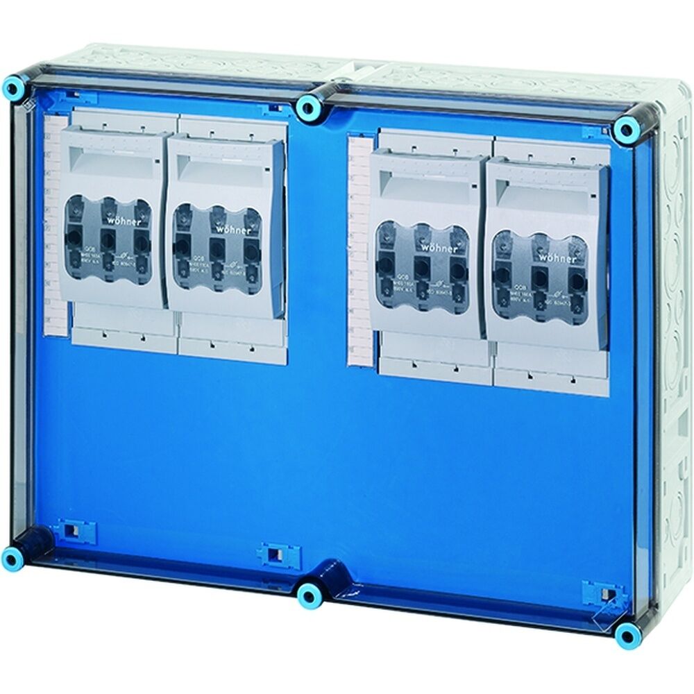 Hensel NH Sicherungslasttrennschaltergehäuse Mi 6646 Nr. 20001326