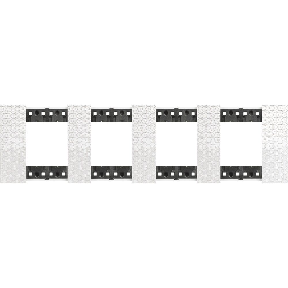 Bticino Abdeckrahmen KA4802M4MW