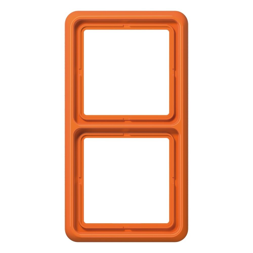 Jung Rahmen 2fach CD 582 WU O