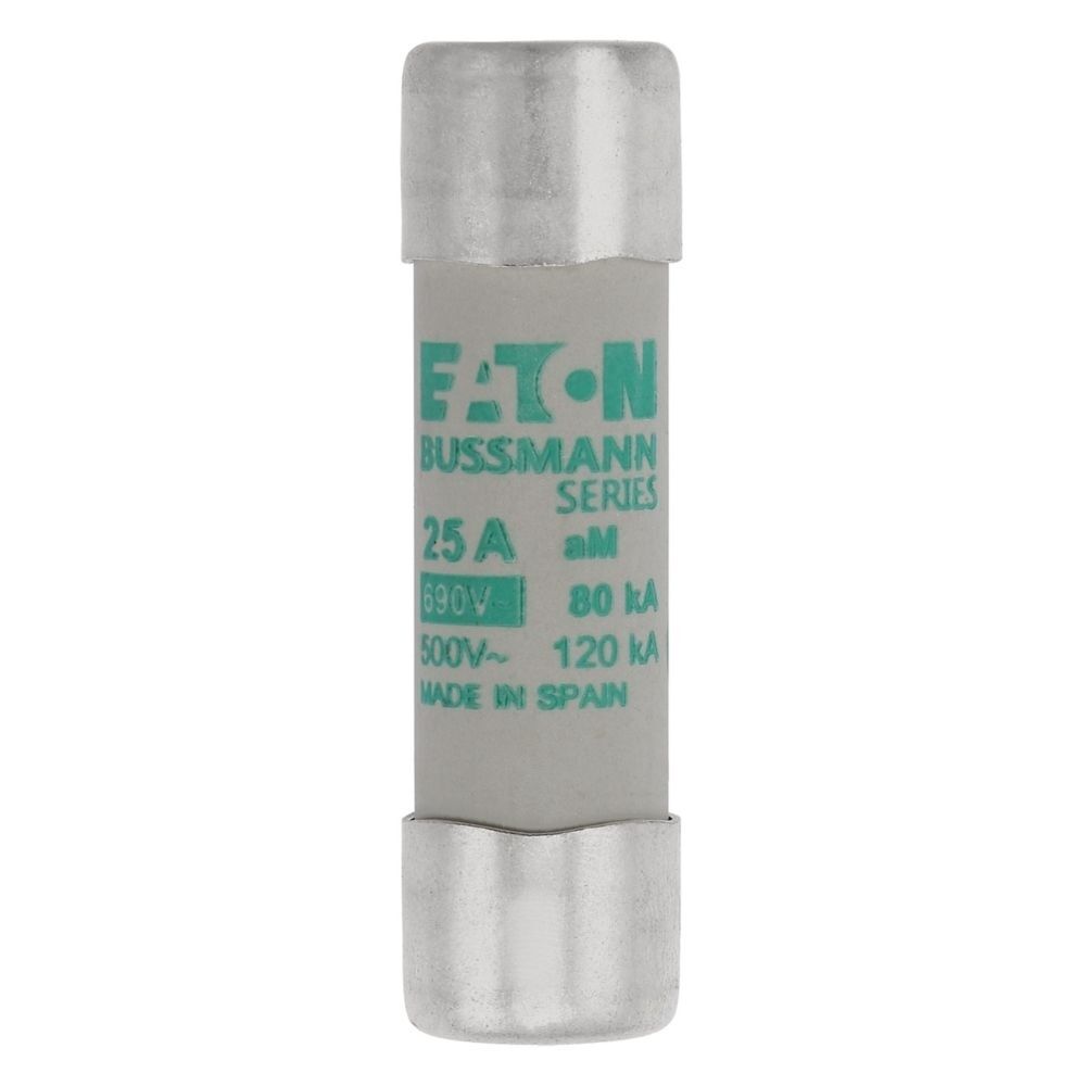 Eaton Sicherungseinsatz C14M25 Typ CYLINDRICAL FUSE 14 x 51 25A AM 500V AC