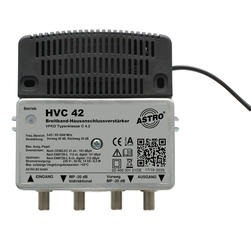 Astro Bit 5 GHz Breitbandverstärker 00217355 Typ HVC 42