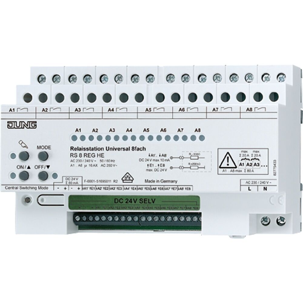 Jung Relaisstation RS 8 REGHE
