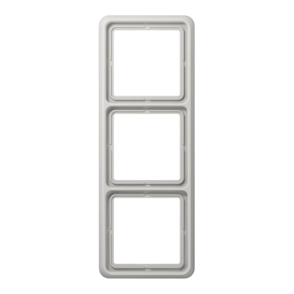 Jung Rahmen 3fach CD 583 WU LG