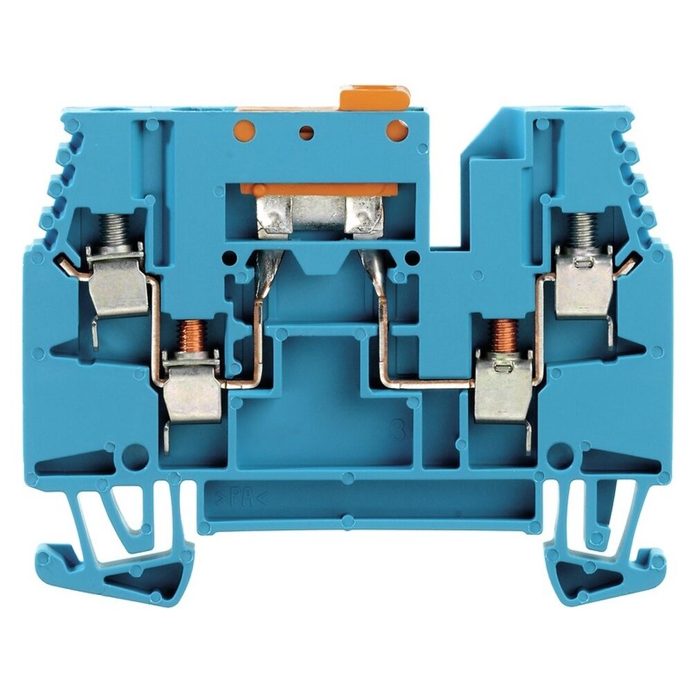 Weidmüller Trenn Messtrenn Reihenklemme 1039980000 Typ WTR 2.5/ZZ BL