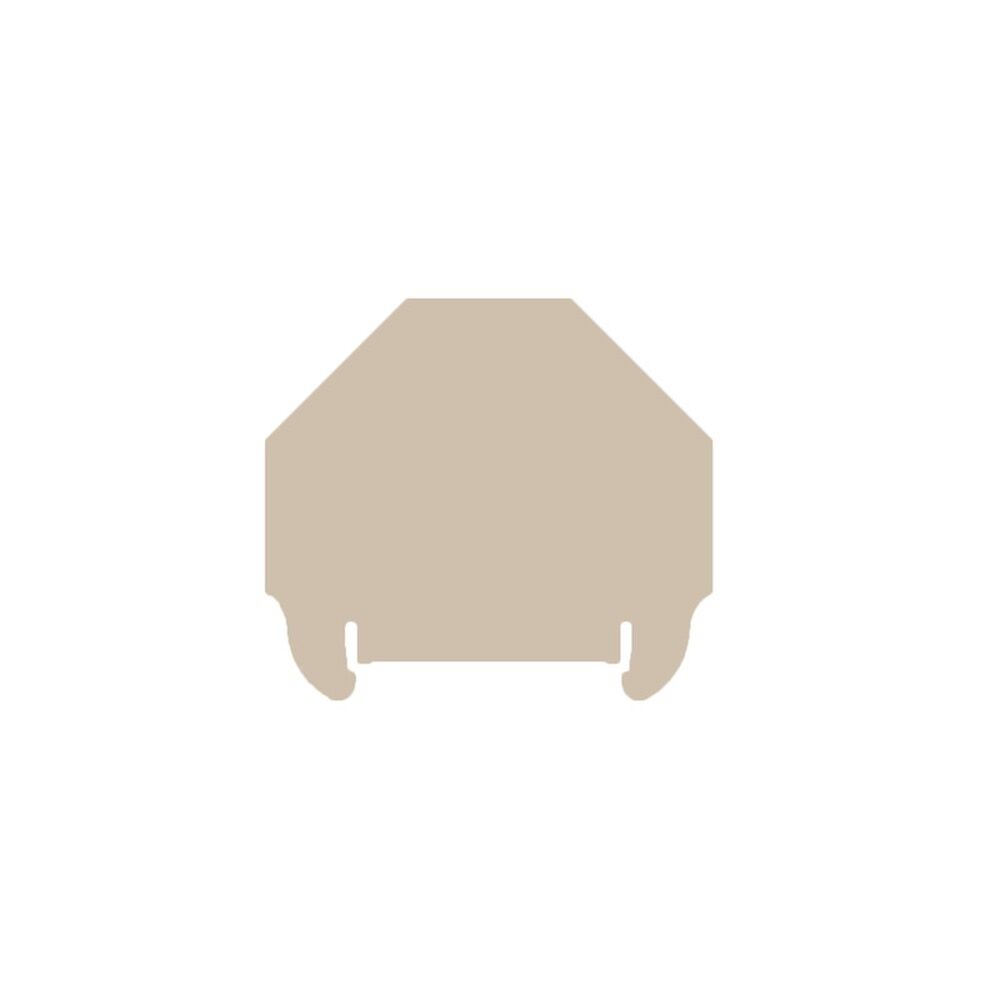 Weidmüller Abschlussplatte 1966380000 Typ WAP 2.5-10/0.5MM