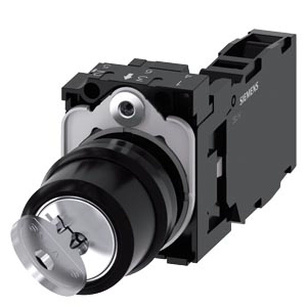 Siemens Schlüsselschalter 3SU1100-4BF11-1FA0