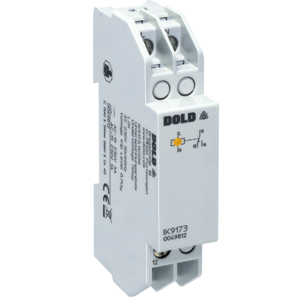 Dold Unterspannungsrelais 0049812 Typ IK9173.11/200 AC230V 0,7UN4%