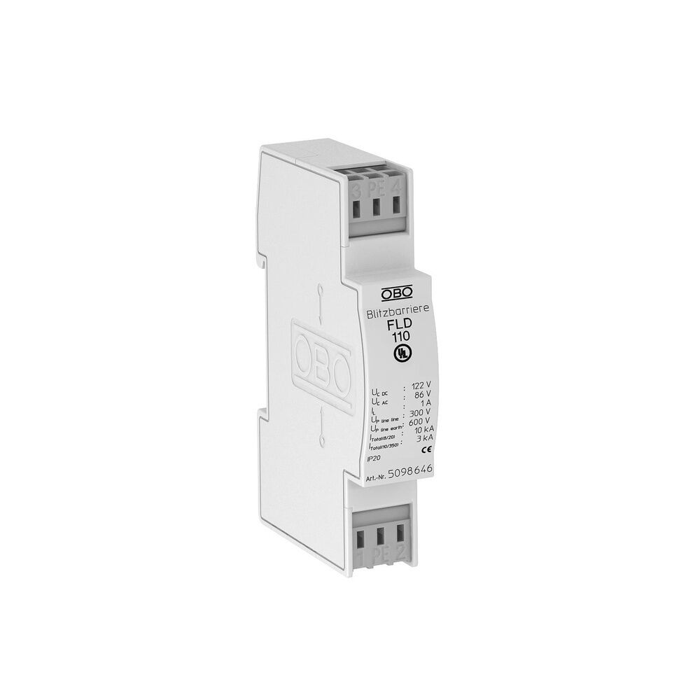 OBO Bettermann Blitzbarriere 5098646 Typ FLD 110