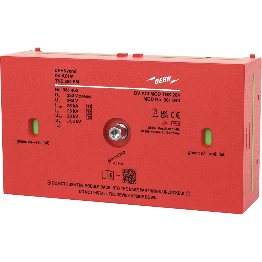 Dehn + Söhne Kombi Ableiter 961040 Typ DV ACI MOD TNS 264