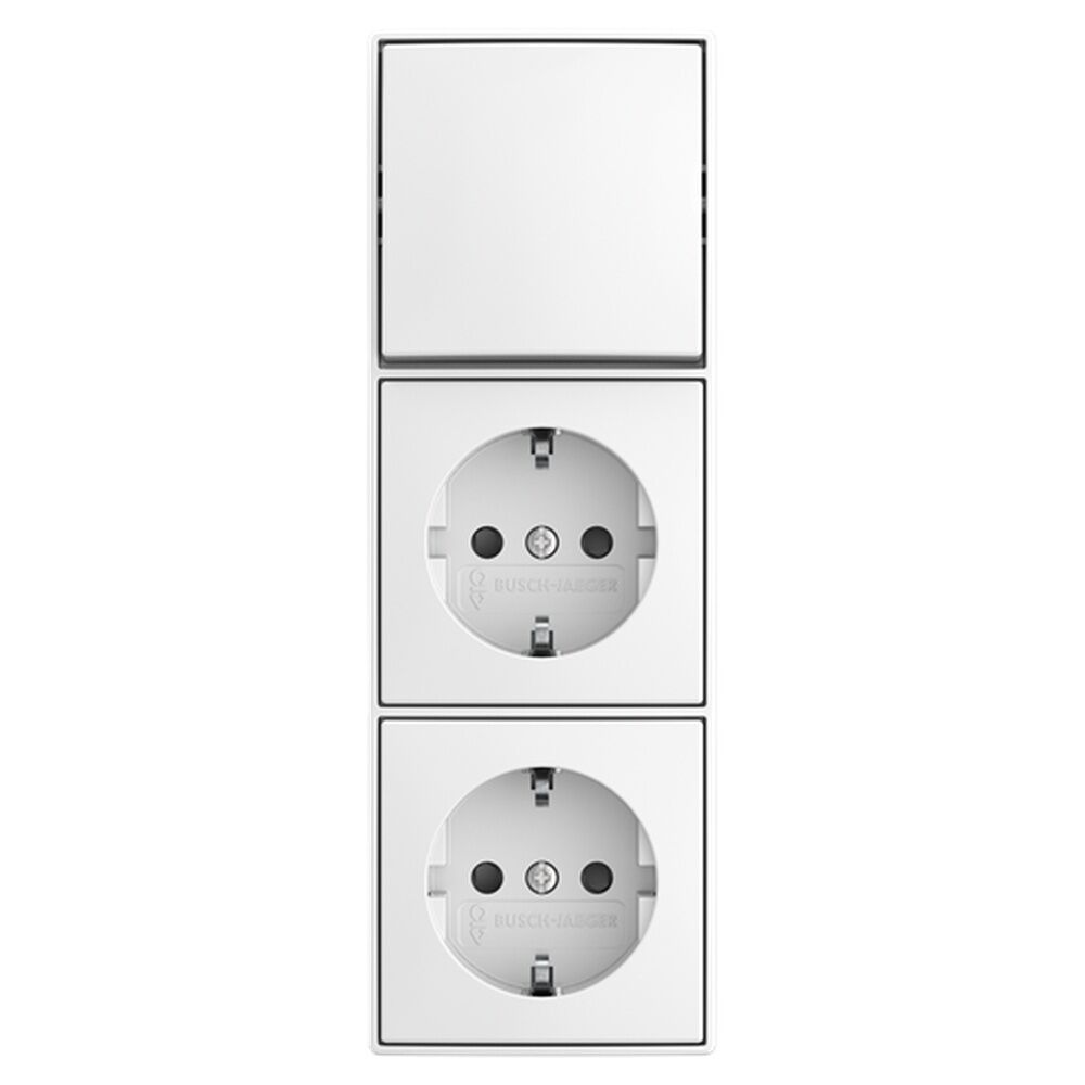 Busch-Jäger Kombination 2601/6/20/2 EAPBJ-524 Nr. 2TKA00005544