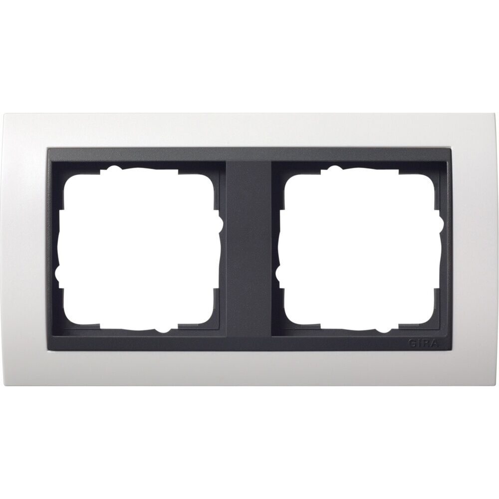 Gira Abdeckrahmen 2fach 021207