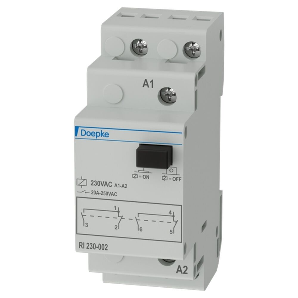 Doepke Installationsrelais 09981015 Typ RI 230-002 