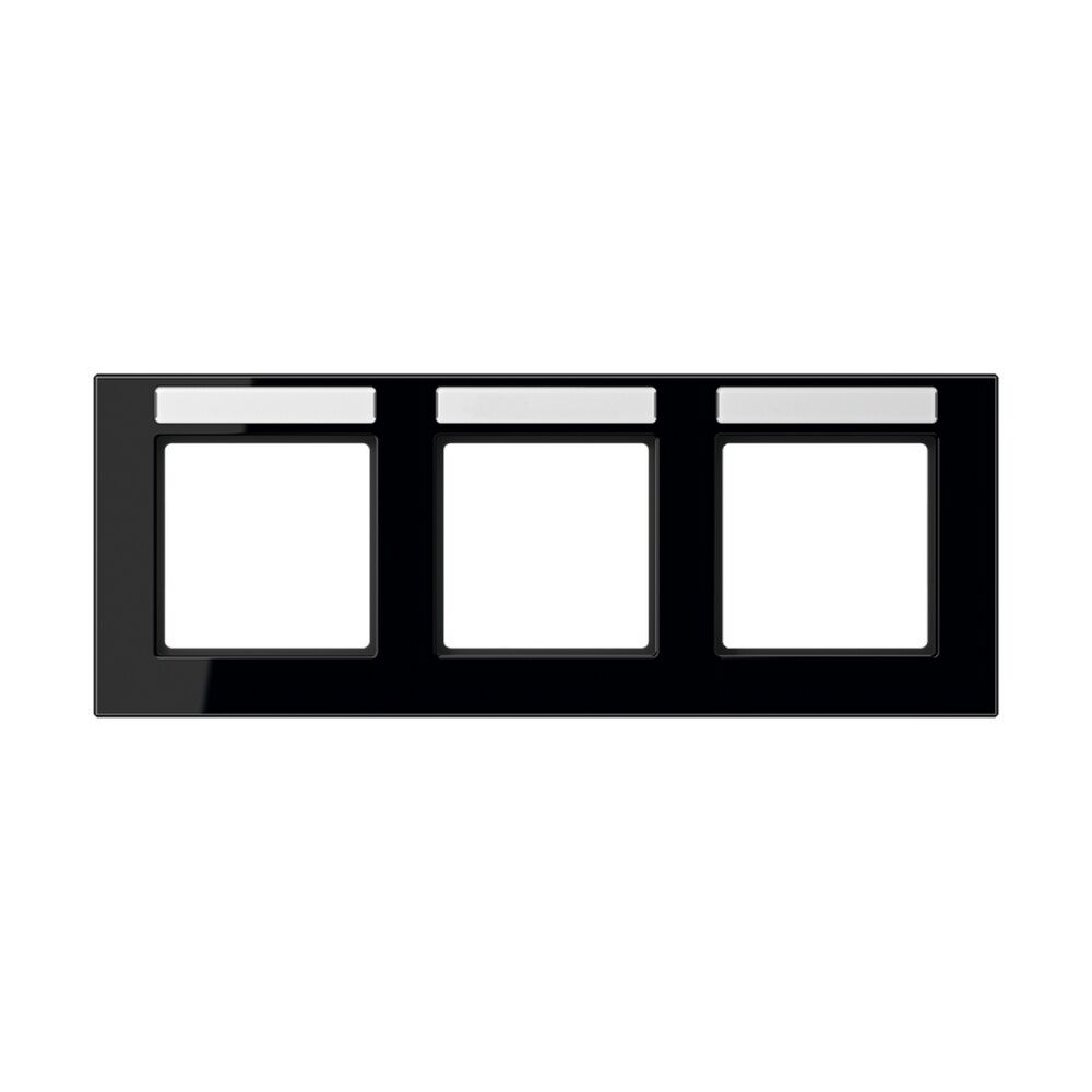 Jung Rahmen 3fach AC 5830 BFNA SW