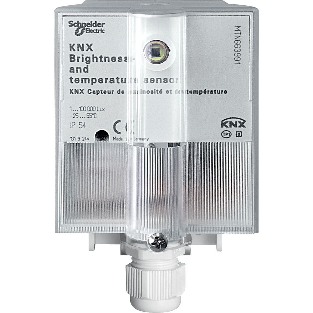 Schneider Electric Helligkeits und Temperatursensor MTN663991
