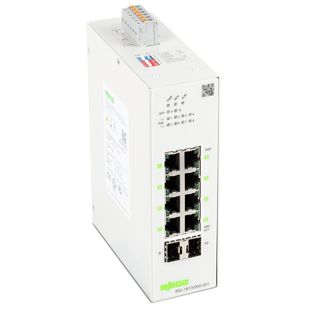 WAGO Lean Managed Switch 852-1813/000-001