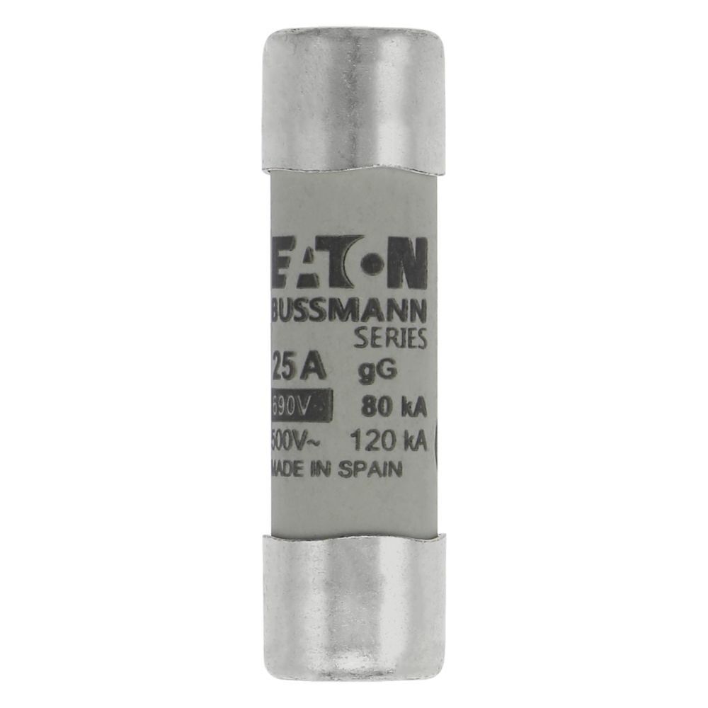 Eaton Sicherungseinsatz C14G25 Typ CYLINDRICAL FUSE 14 x 51 25A GG 690V AC
