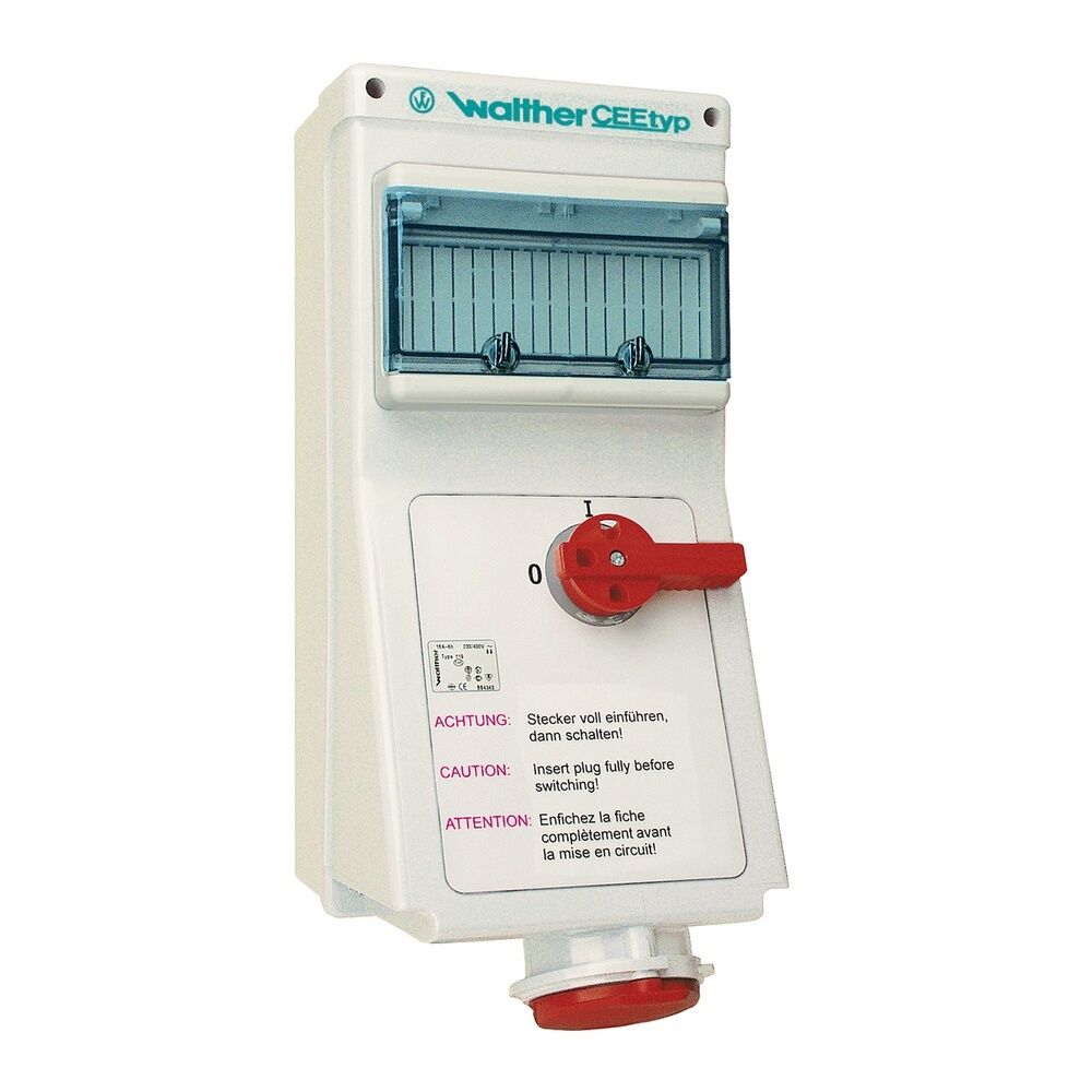 Walther-Werke Wandsteckdose AL130304TS