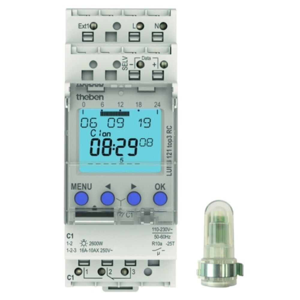 Theben Dämmerungsschalter 1210130 Typ LUNA 121 top3 AL 