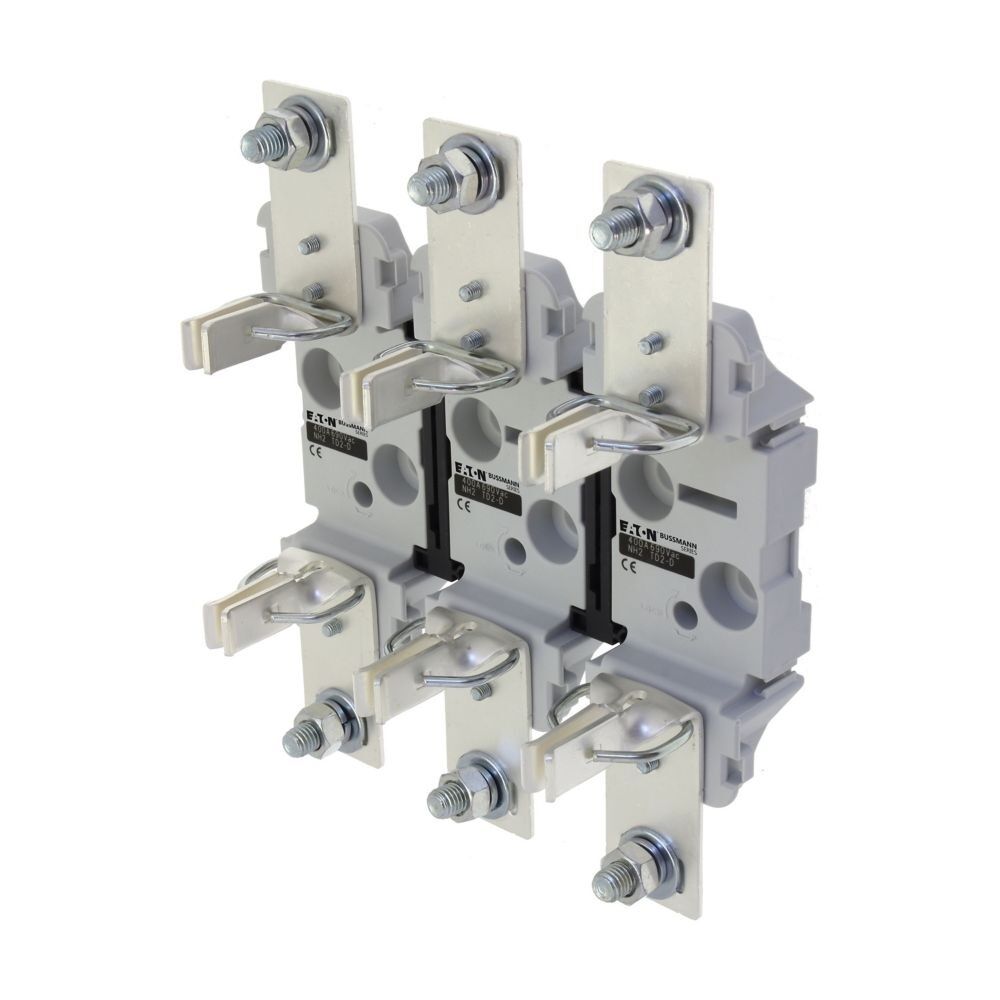 Eaton Sicherungsunterteil TD2-DD Typ NH2 Triple Pole Base Double Clip CE 