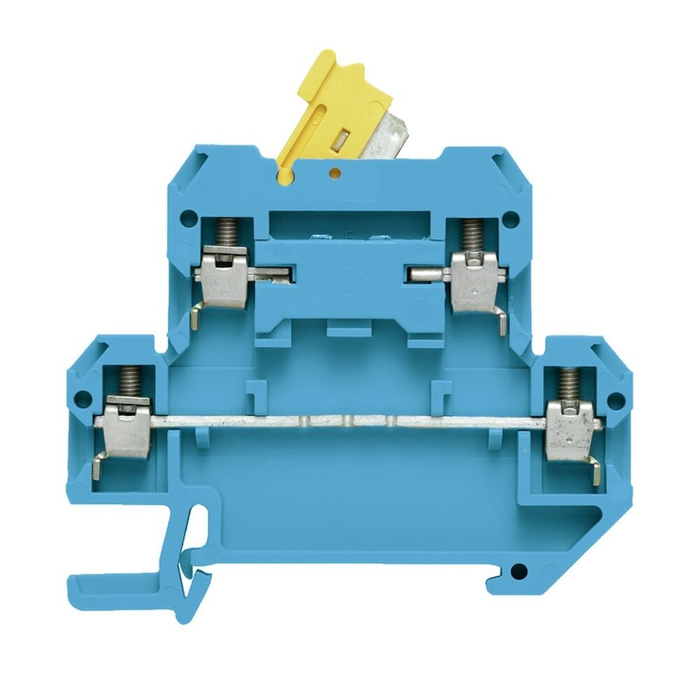 Weidmüller Trenn Messtrenn Reihenklemme 0687480000 Typ DKT 4/35 BL