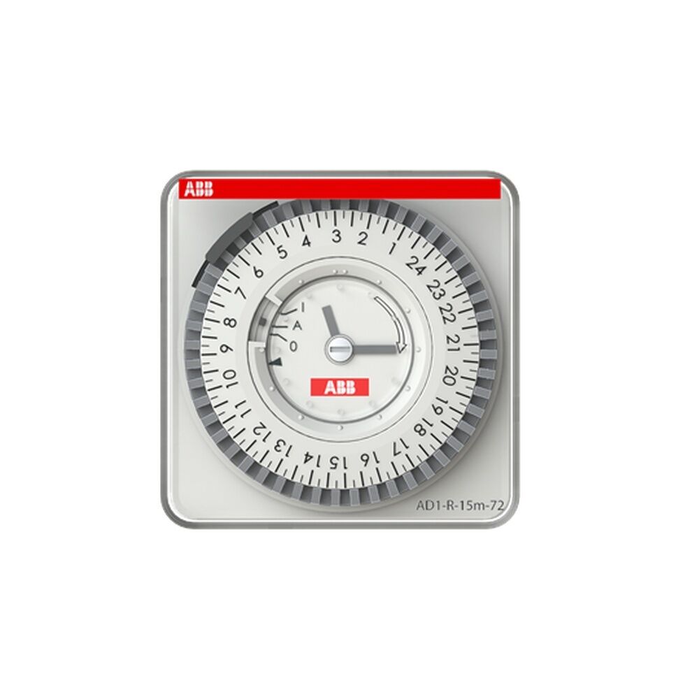 ABB Verteilerschaltuhr analog 2CSM208131R1000 Typ AD1-R-15M-72