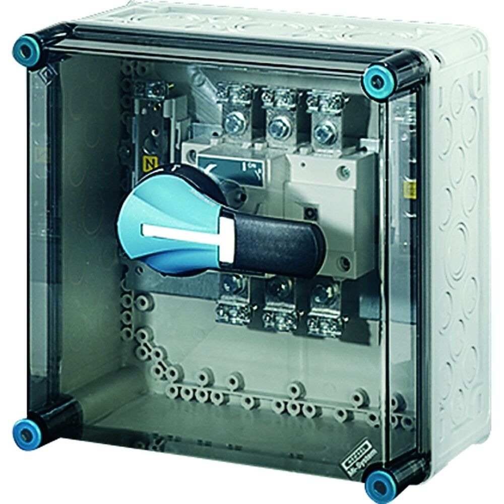 Hensel Lasttrennschaltergehäuse Mi 7256 Nr. 2000280 