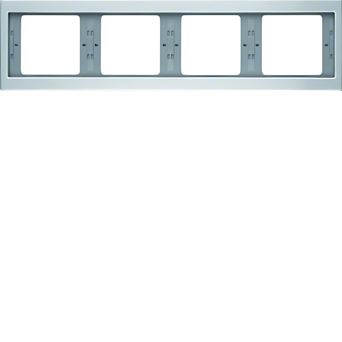 Berker 4fach Rahmen 13837003 