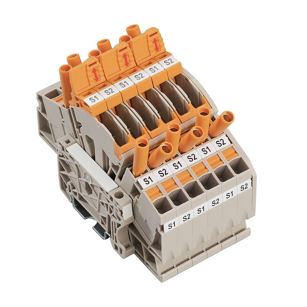 Weidmüller Trenn und Messtrenn Reihenklemme 8000082521 Typ LST_CT_3PHASE_ATTB_OR