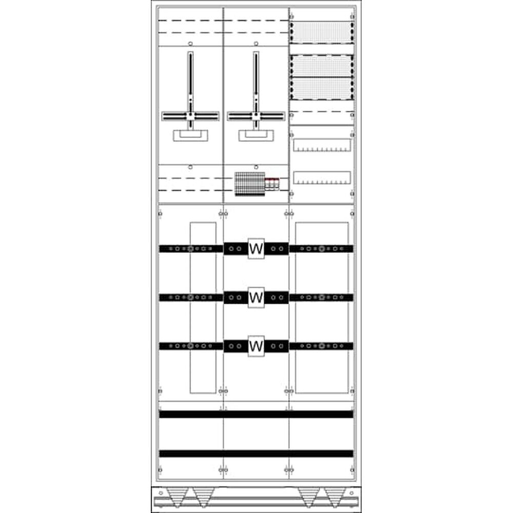 Striebel & John Komplettschrank 2CPX056147R9999 Typ WX32KK11L
