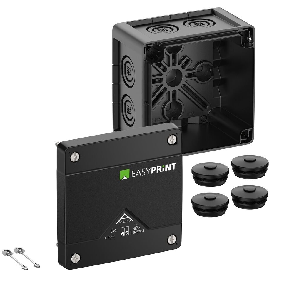 Spelsberg Abzweigkasten 404000EP Typ Abox Pro 040-L/sw EasyPrint