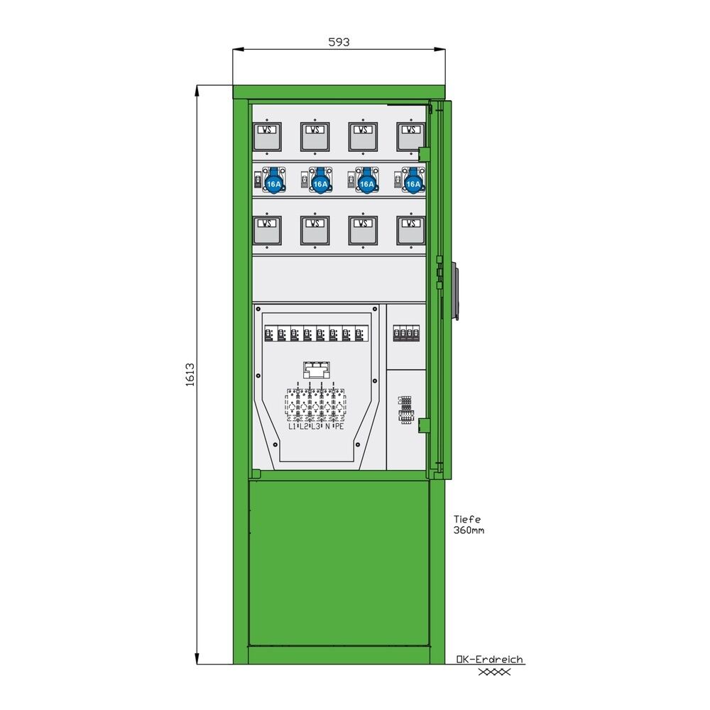 Walther-Werke Stromverteiler 84080700