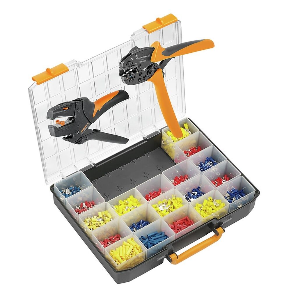 Weidmüller Sortimentskasten bestückt 9202600000 Typ CRIMPSET CTI 6