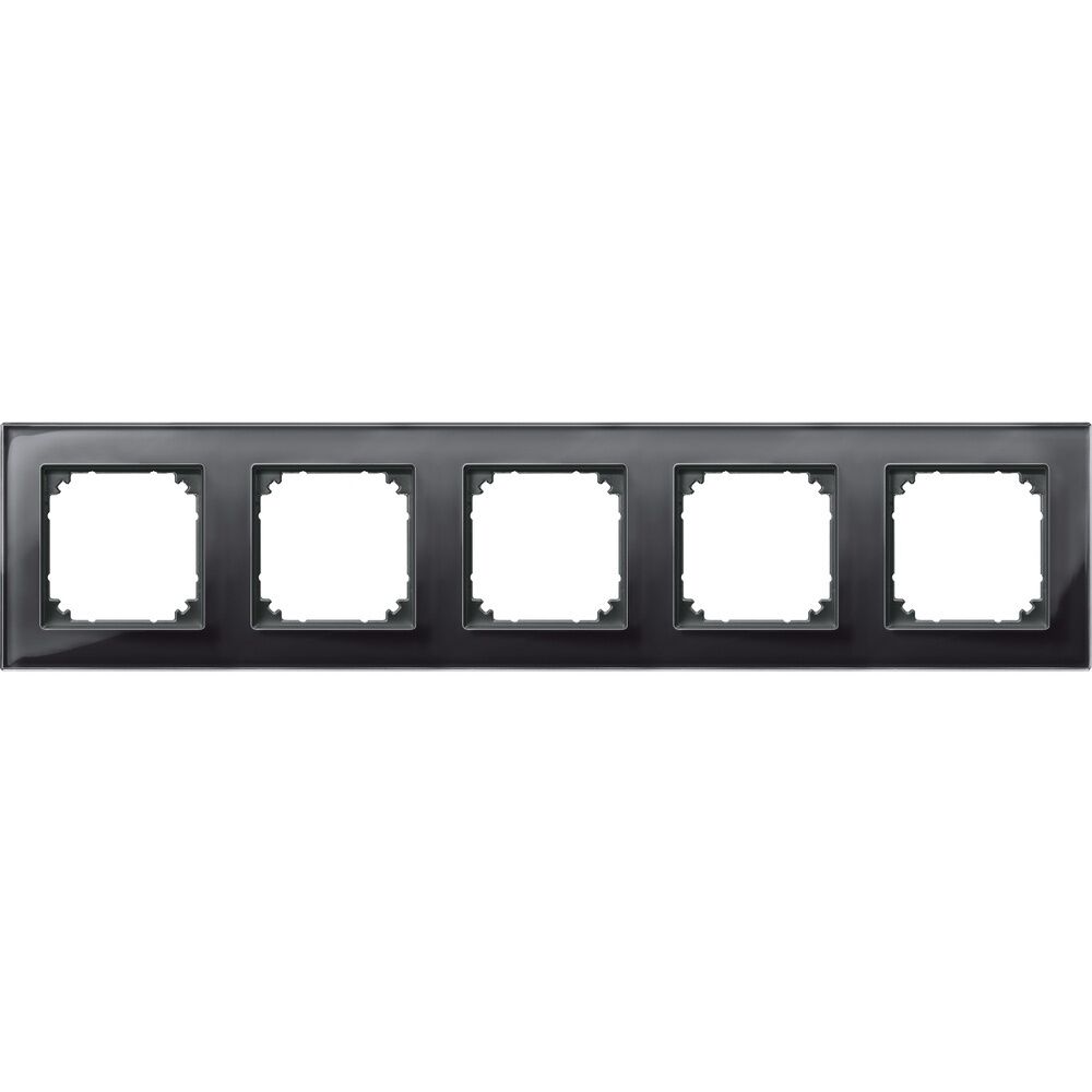 Merten Echtglasrahmen 5fach 489503