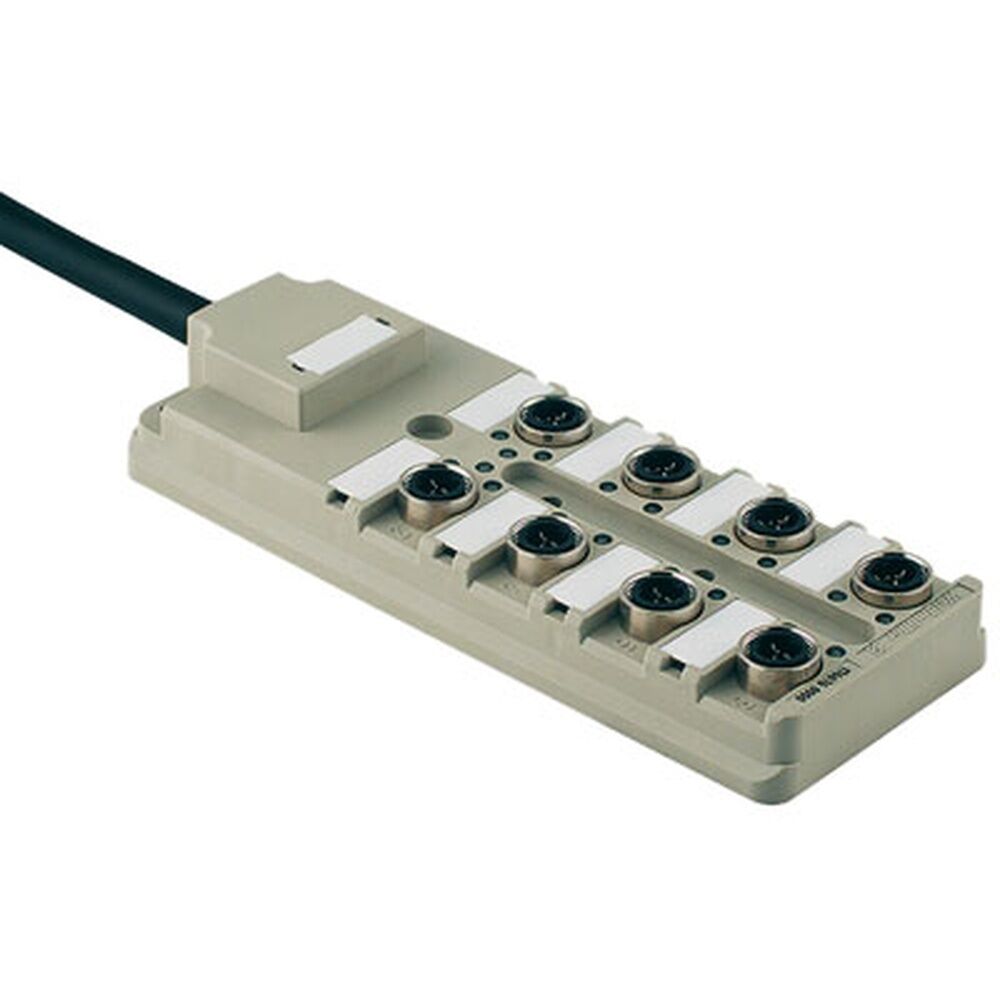 Weidmüller Passiver Sensor Aktor Verteiler 1766700000 Typ SAI-8-F 4P IDC PUR 5M