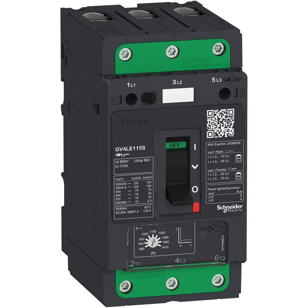Schneider Electric Motorschutzschalter GV4LE07N