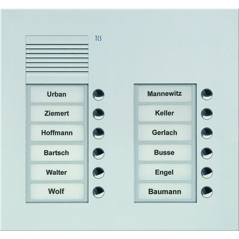 TCS Audio Außenstation PUK12/2-EN