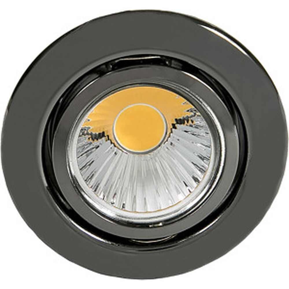 Nobile NV Einbauleuchte 1760000300 Typ D 3830 schwarz-chrom 