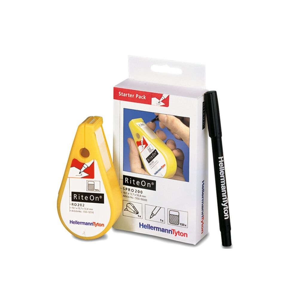 Hellermann Etiketten 550-14010 Typ SPRO200-1401-WH 1401 CL/WH 150