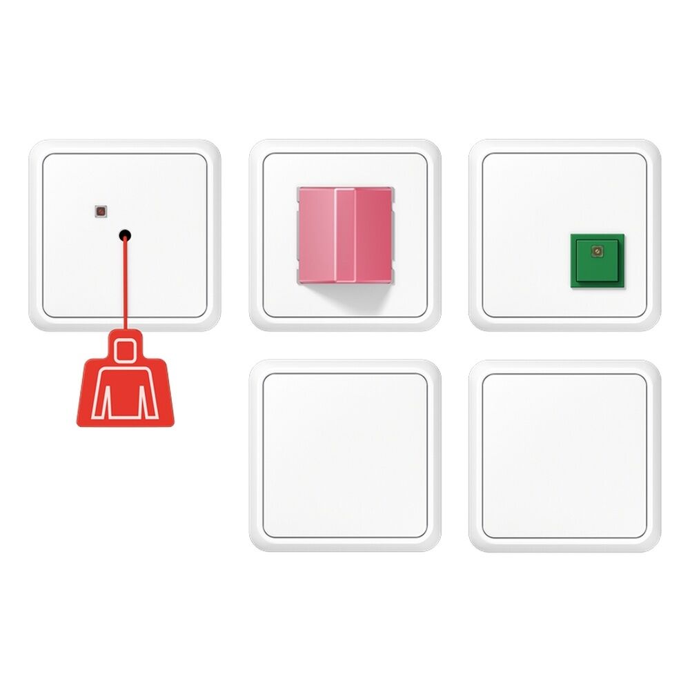 Jung Notrufset NRSCD0834-2WW