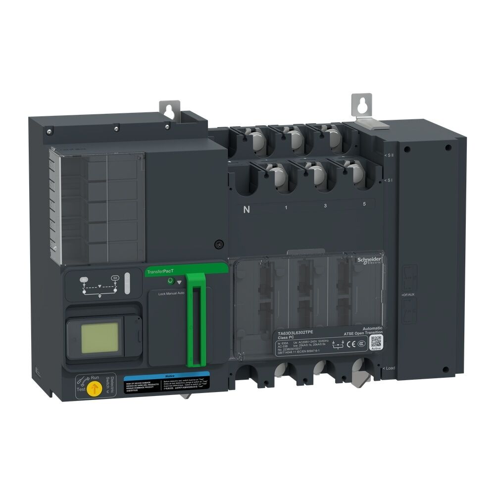 Schneider Electric Niederspannungs Netzumschalter TA63D3L6302TPE