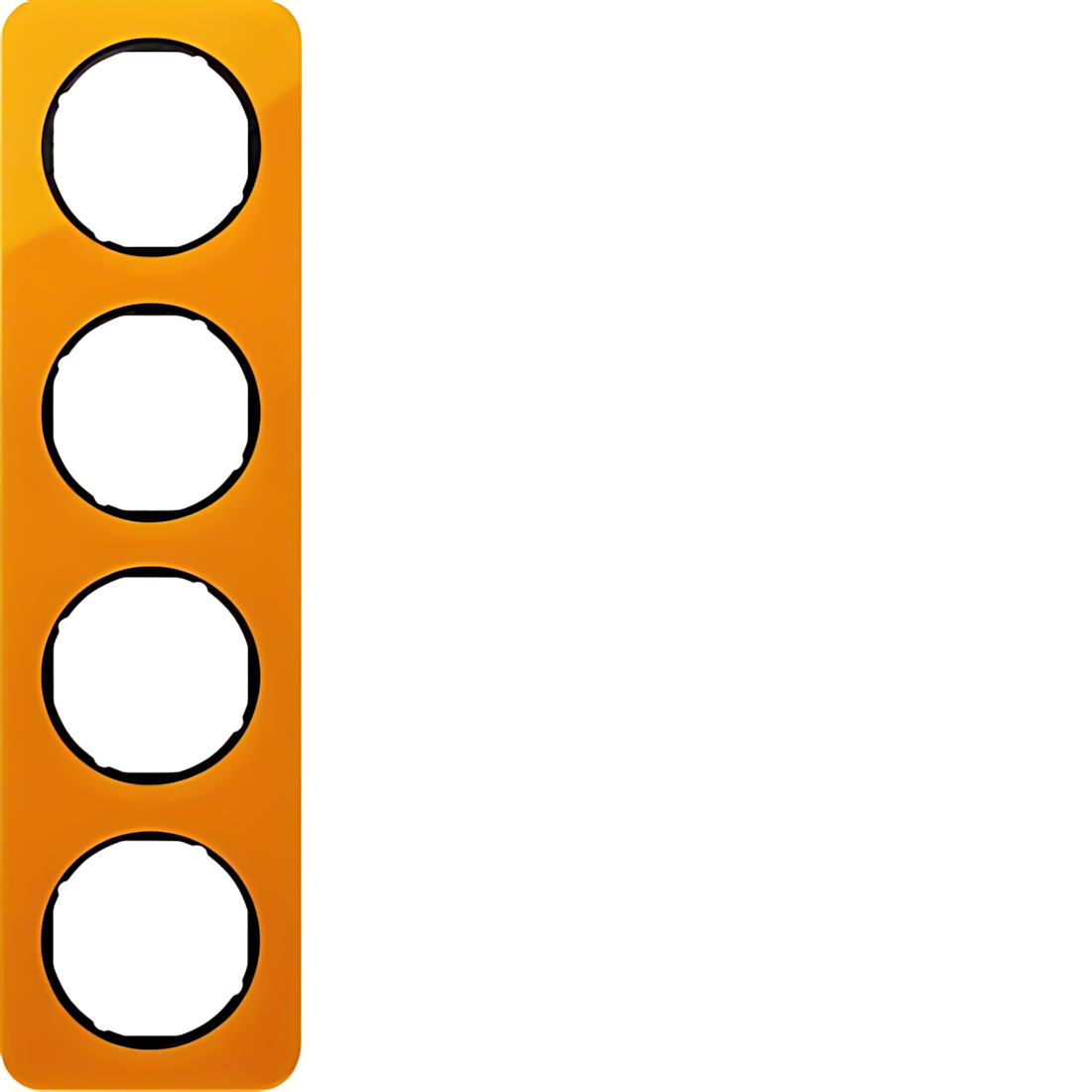 Berker 4fach Rahmen 10142334