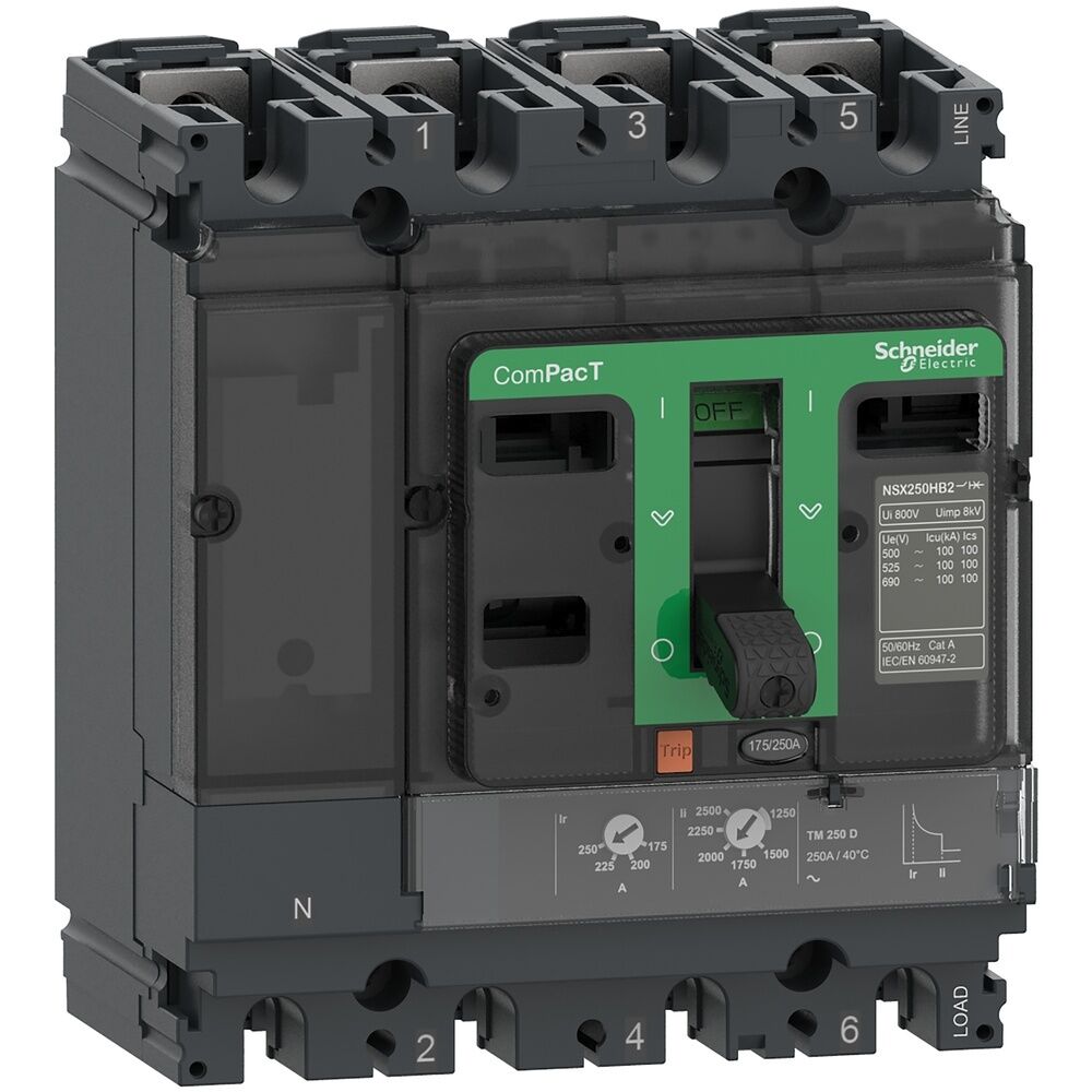 Schneider Electric Kompaktleistungsschalter C25N4TM160