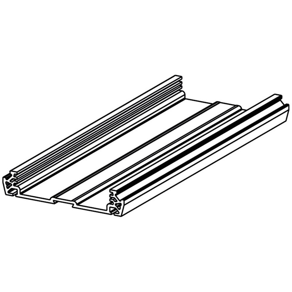 Weidmüller Strangprofil 4183130000 Typ PF RS 80 GR 2000MM