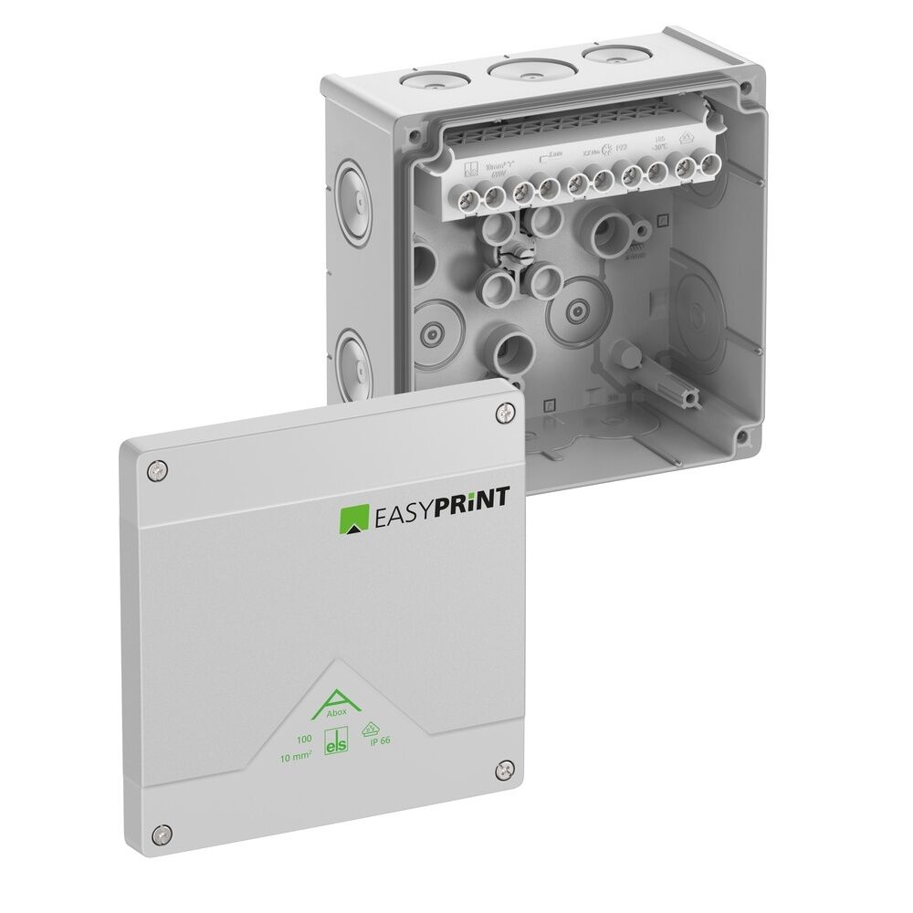 Spelsberg Abzweigkasten 810420EP Typ Abox 100-10² EasyPrint 