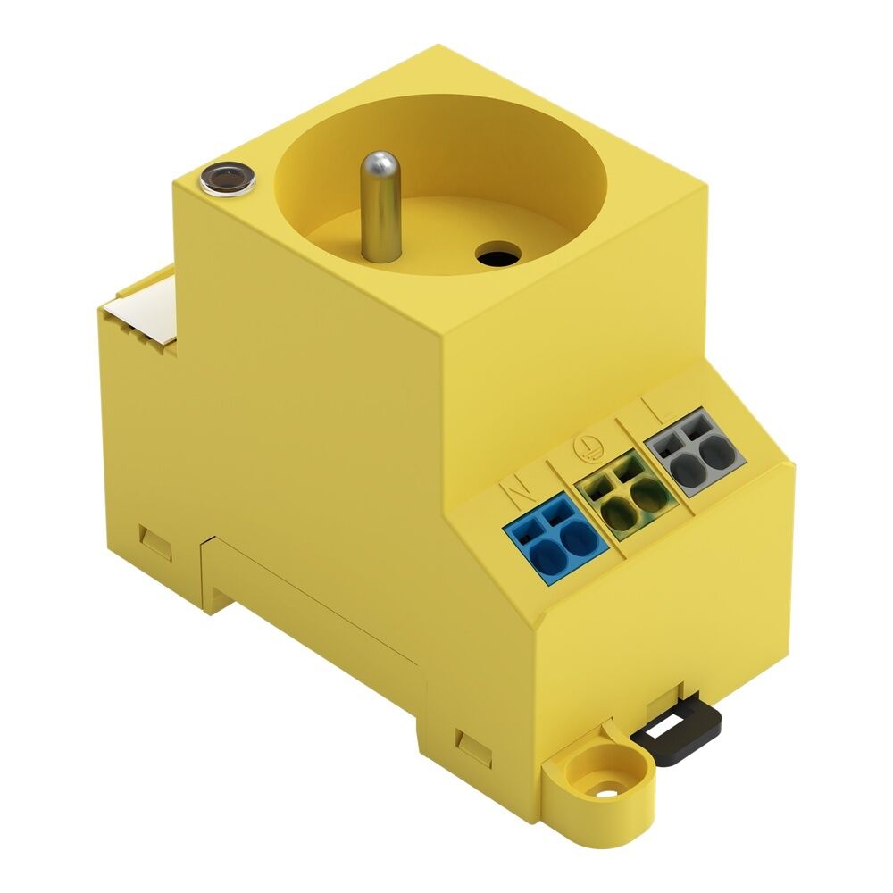 Wago Schaltschrank Steckdose 709-572